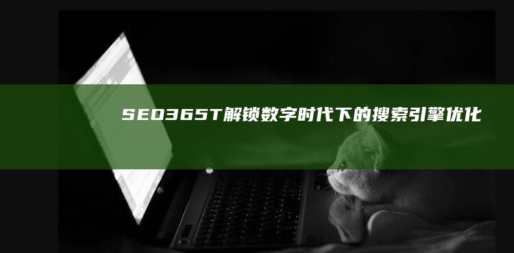 SEO365T：解锁数字时代下的搜索引擎优化秘诀